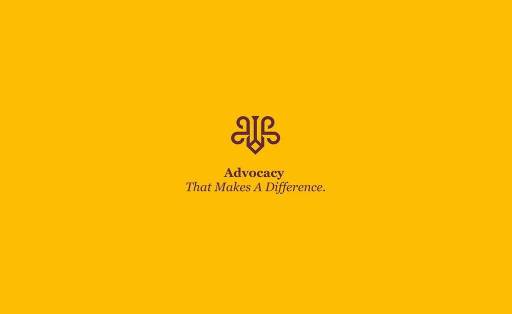 JurisLex mark in burgundy on a yellow background with the line “Advocacy That Makes A Difference.”