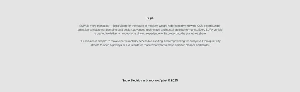 SUPA brand story and mission
