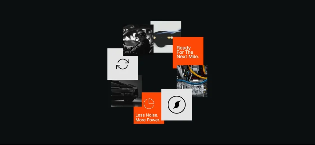 SUPA collage: “Ready for the next mile” and “Less noise. More power.”